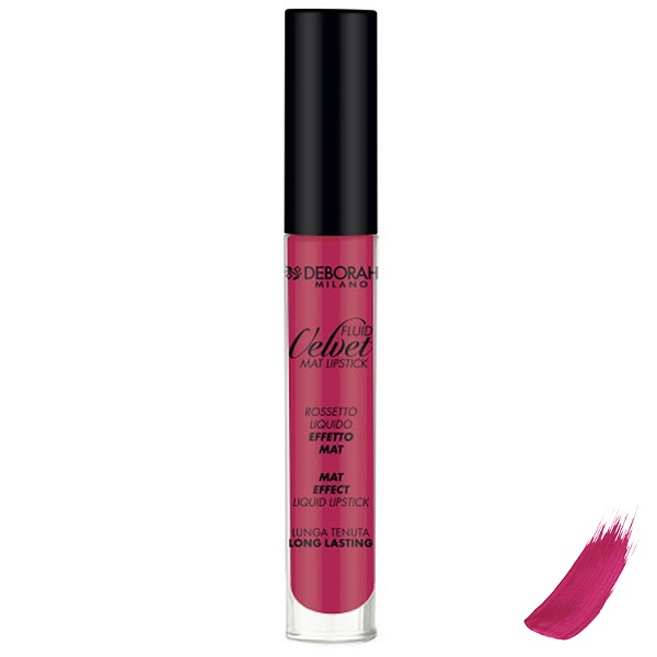 رژ مایع مات دبورا مدل VELVET شماره 4