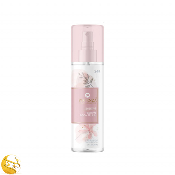بادی اسپلش زنانه پوتنزا مدل SENSETIVE حجم 255 ML