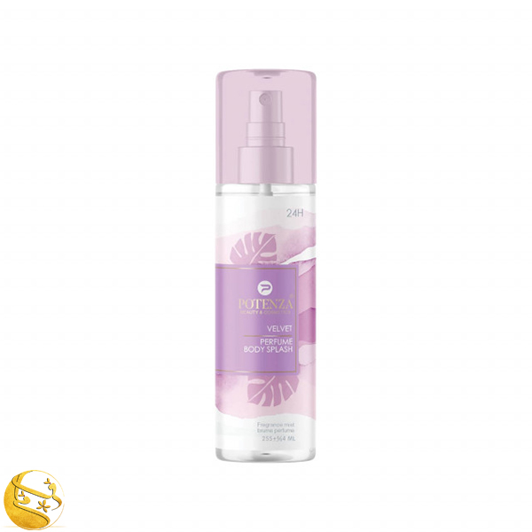 بادی اسپلش زنانه پوتنزا مدل VELVET حجم 255 ML