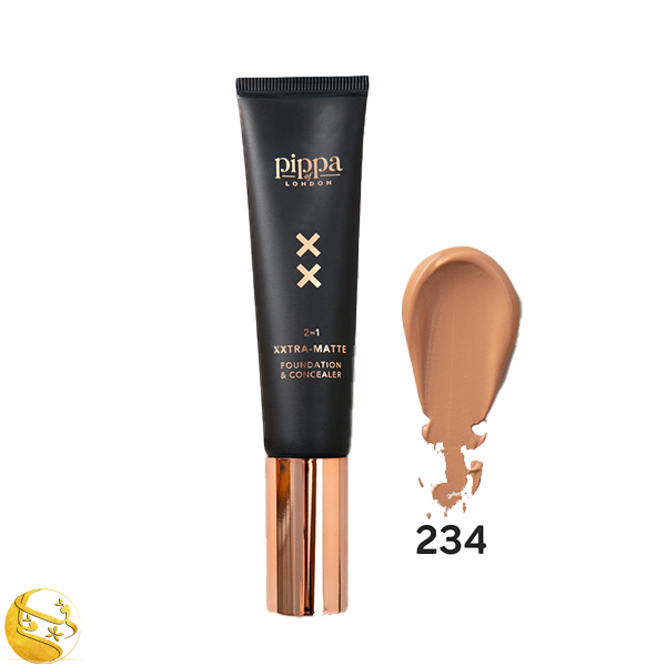 کرم پودر دو کاره پیپا مدل XXTRA MATTE شماره 234 حجم 28 ML