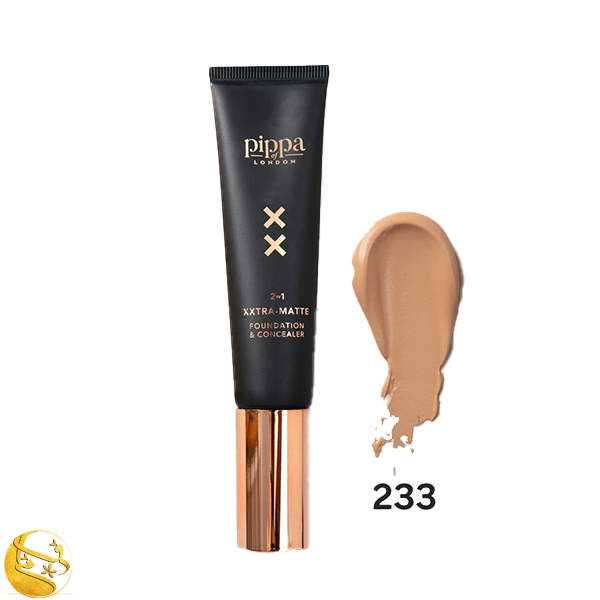 کرم پودر دو کاره پیپا مدل XXTRA MATTE شماره 233 حجم 28 ML